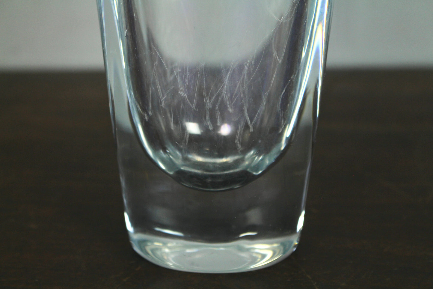 1950s Strömbergshyttan Crystal Vase