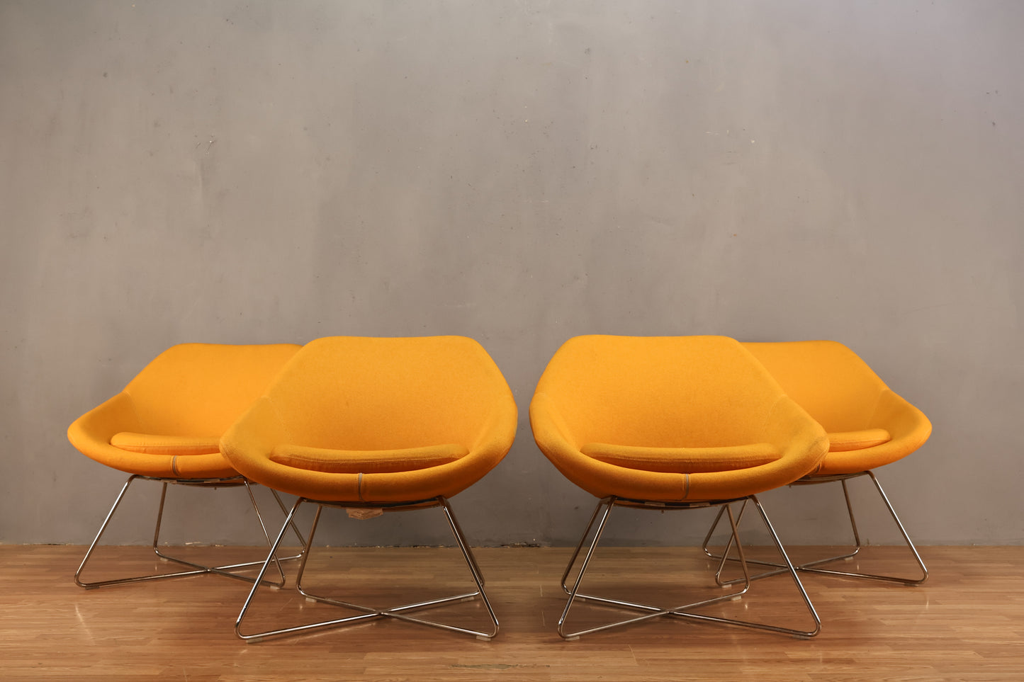 Allermuir "Open" Tangelo Accent Chair