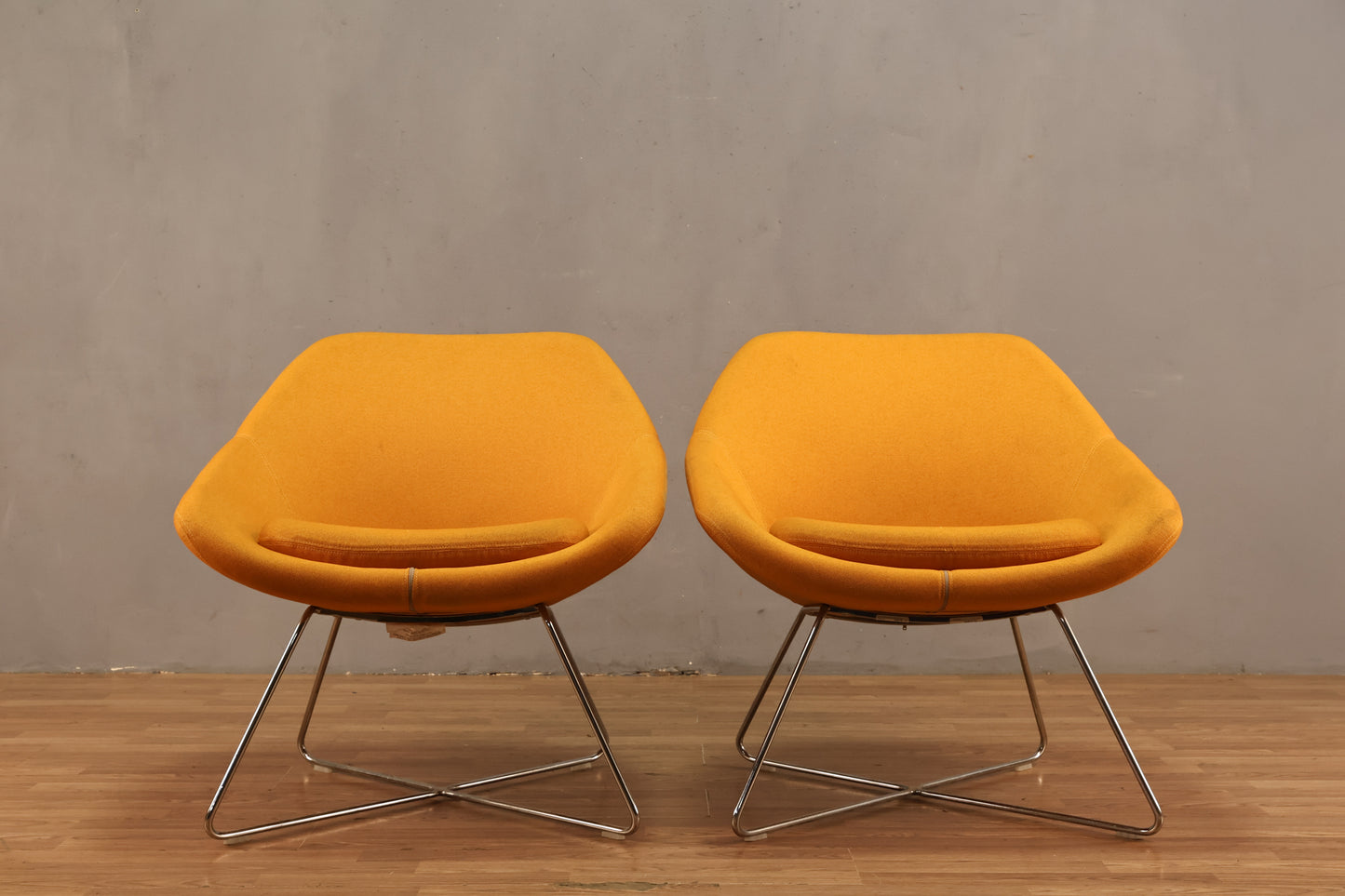 Allermuir "Open" Tangelo Accent Chair