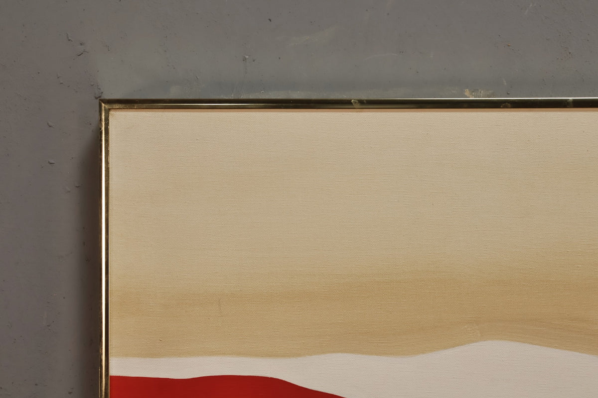 Large "Red Ridge" Painting