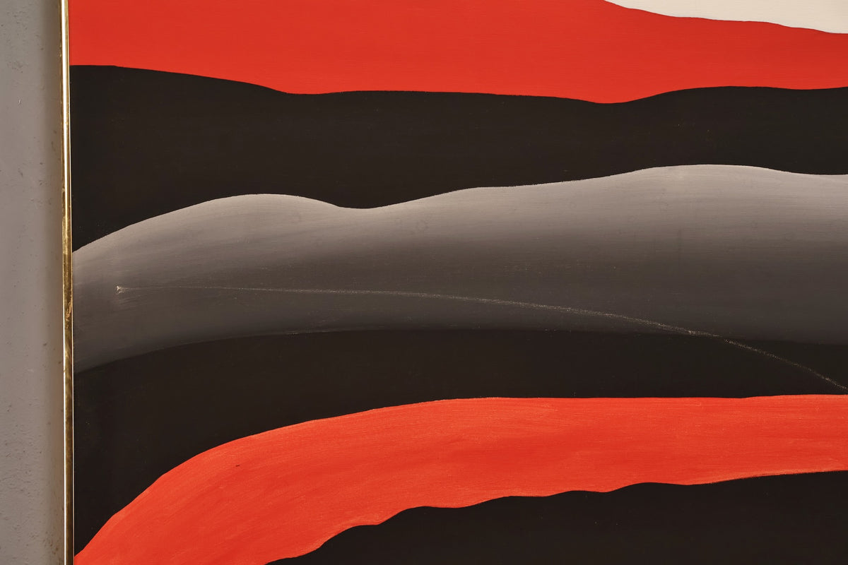Large "Red Ridge" Painting