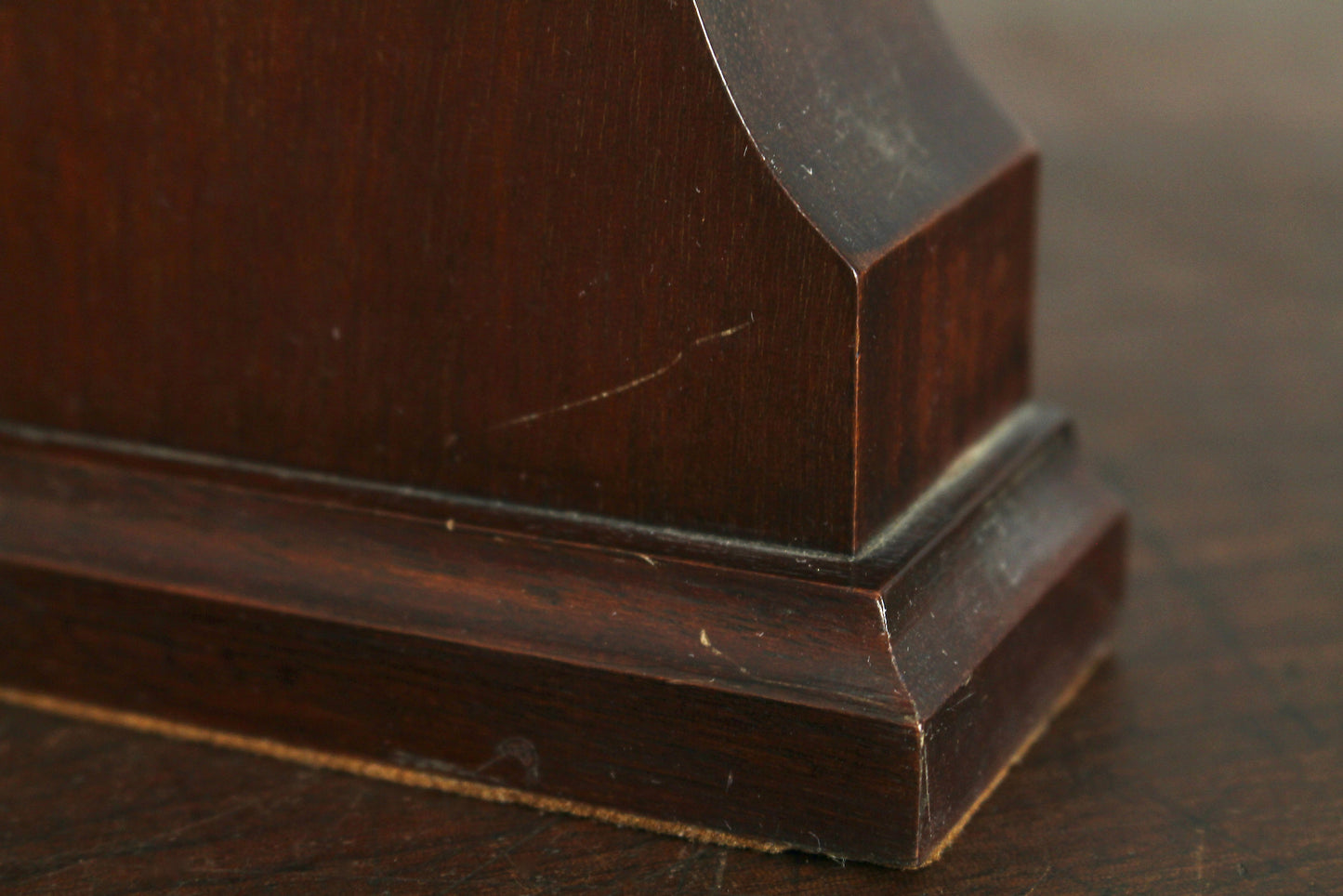 Pair of Walnut Shield Bookends