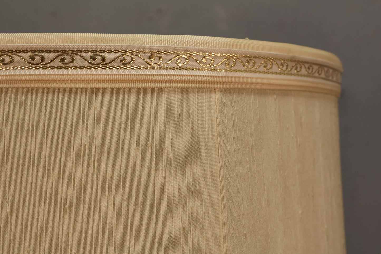 Stiffel-Style White & Gold Table Lamp