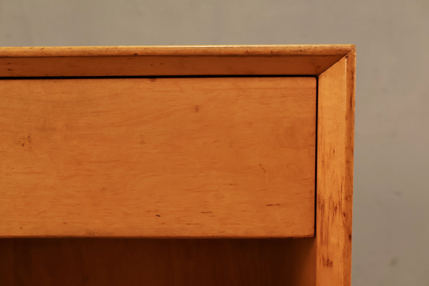 Jens Risom Blonde 1-Drawer Nightstand