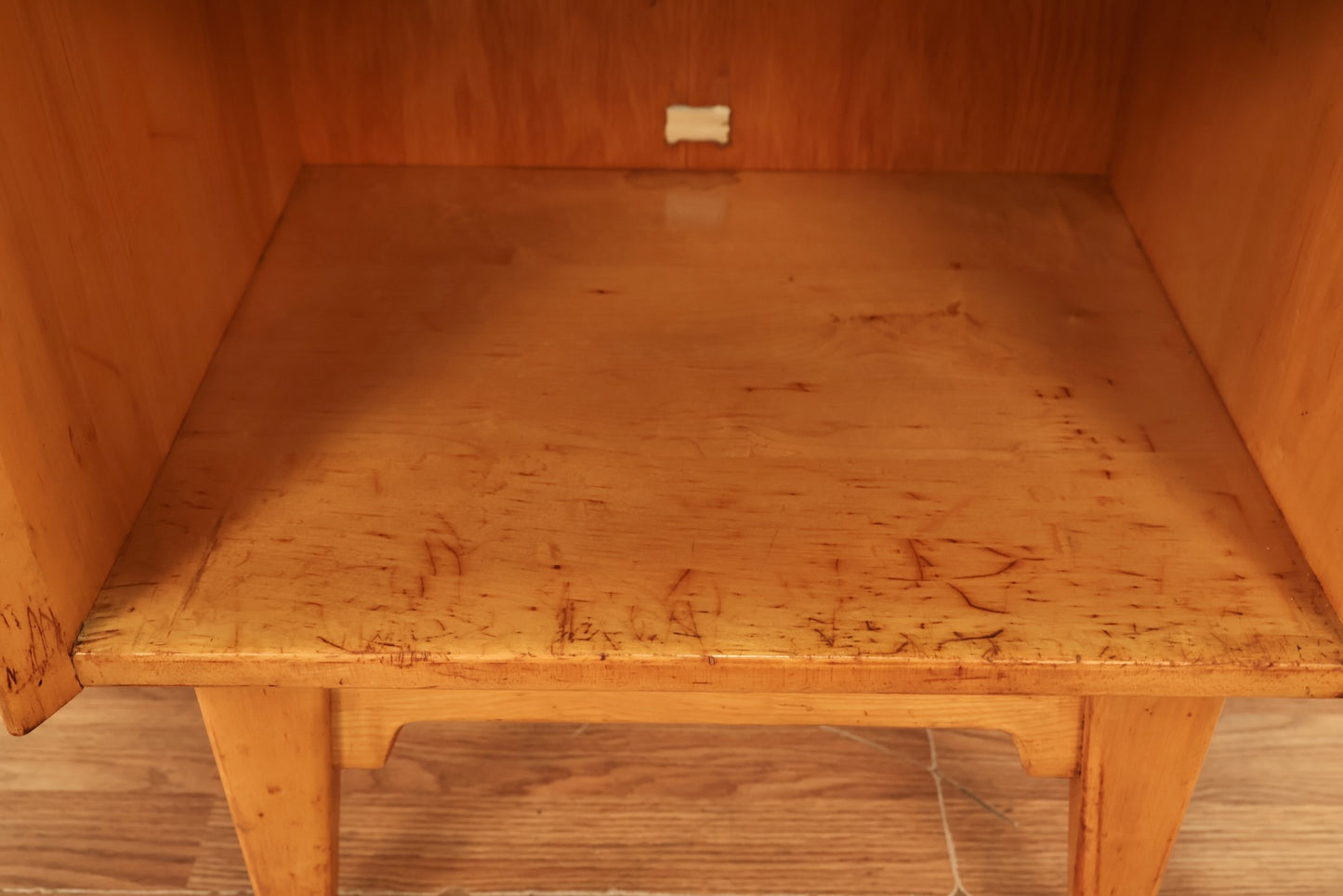 Jens Risom Blonde 1-Drawer Nightstand