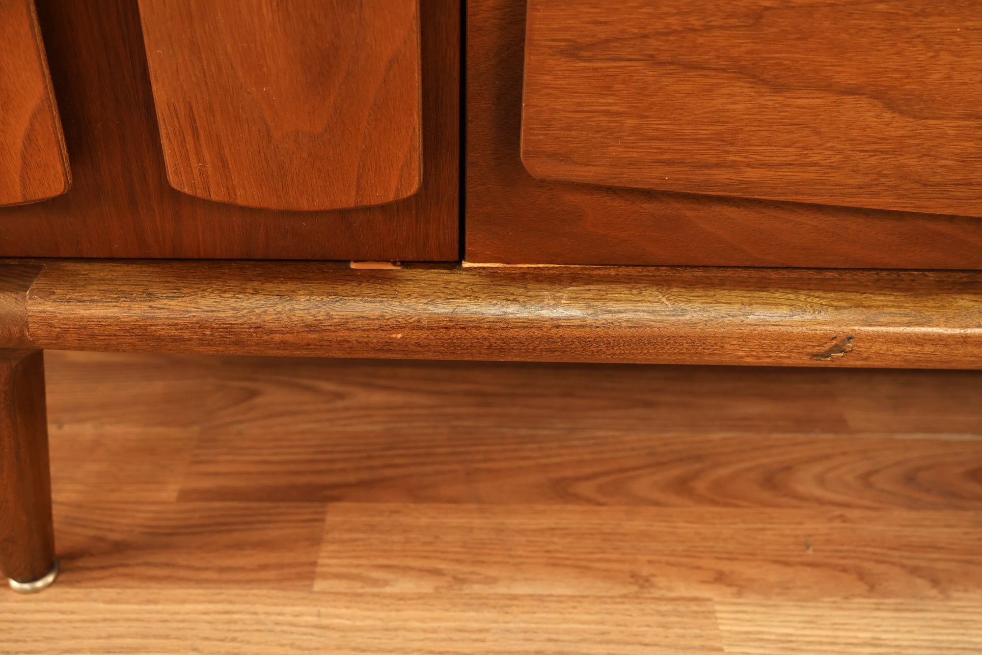American Of Martinsville Walnut 2-Door Credenza - ONLINE ONLY