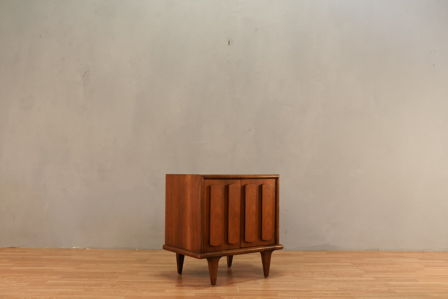American Of Martinsville Walnut 2-Door Nightstand