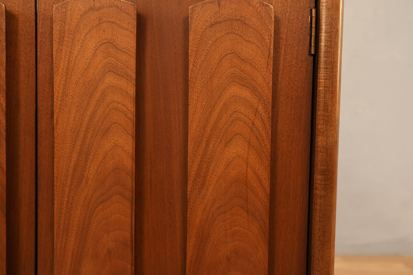 American Of Martinsville Walnut 2-Door Nightstand