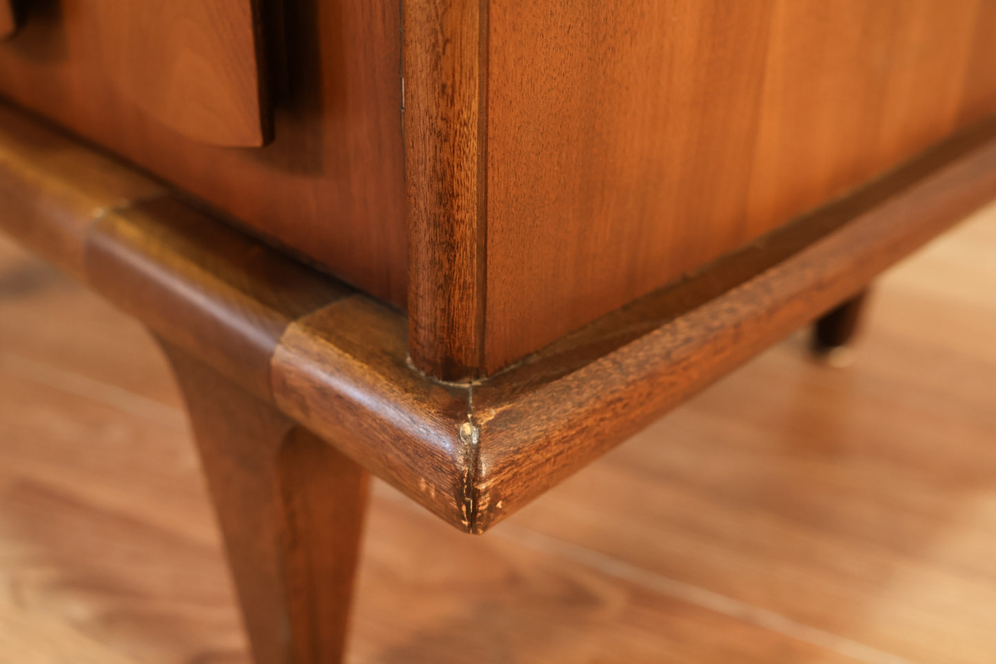 American Of Martinsville Walnut 2-Door Nightstand