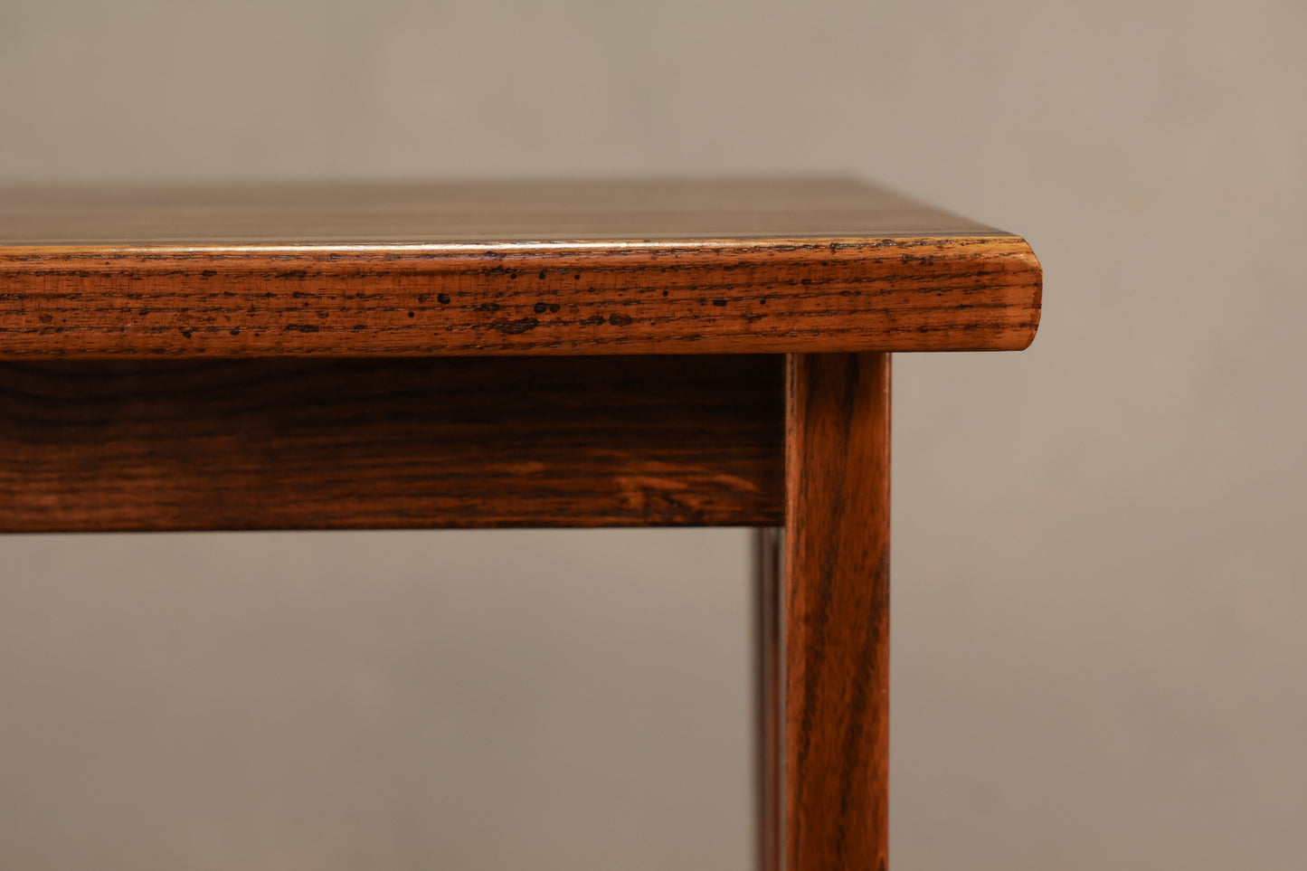 Oak Slatted 3-Tier Cart