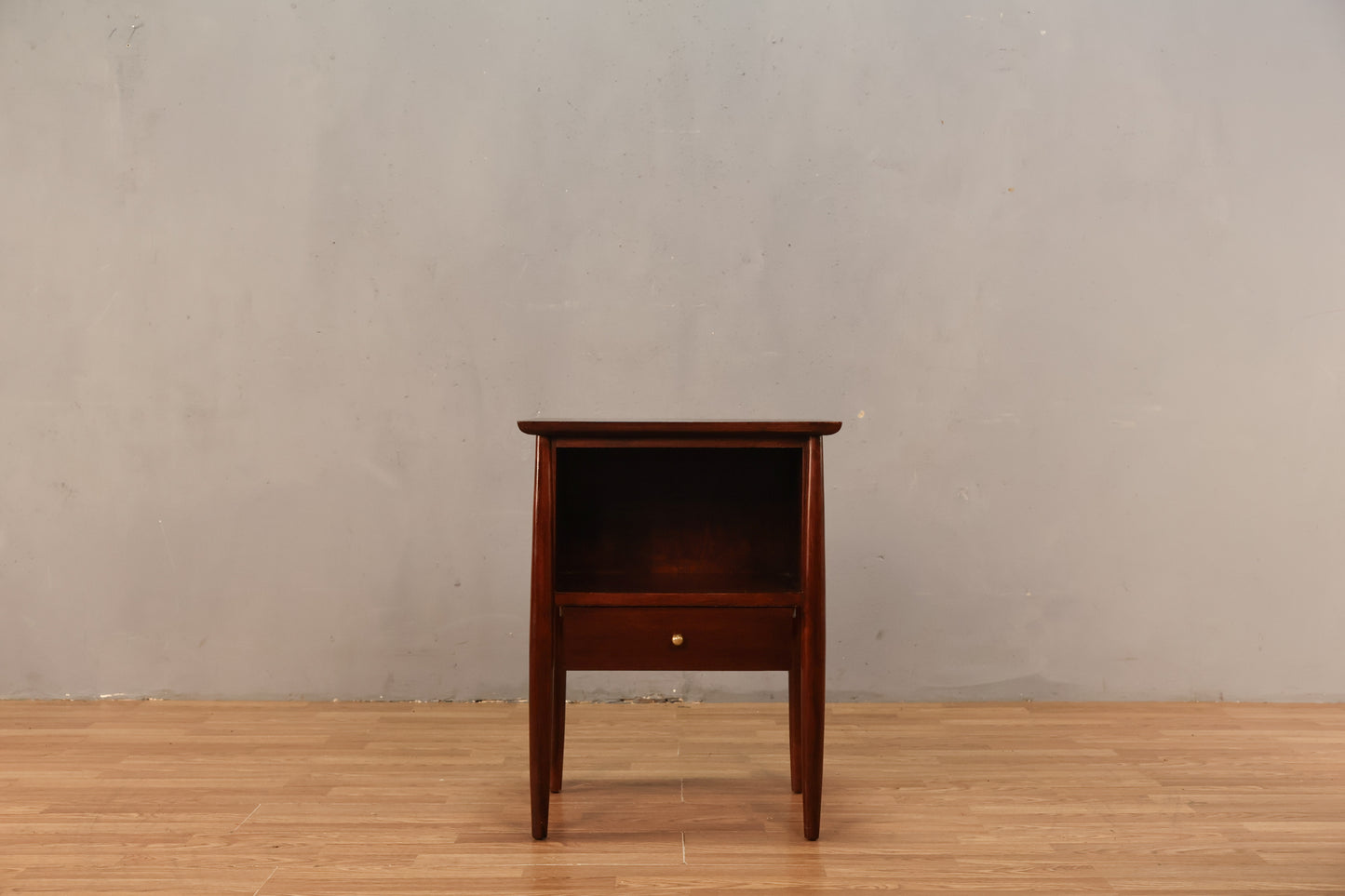 Pair of John Stuart Mid Century 1-Drawer Nightstands