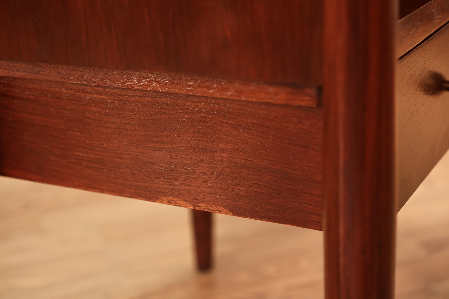 Pair of John Stuart Mid Century 1-Drawer Nightstands