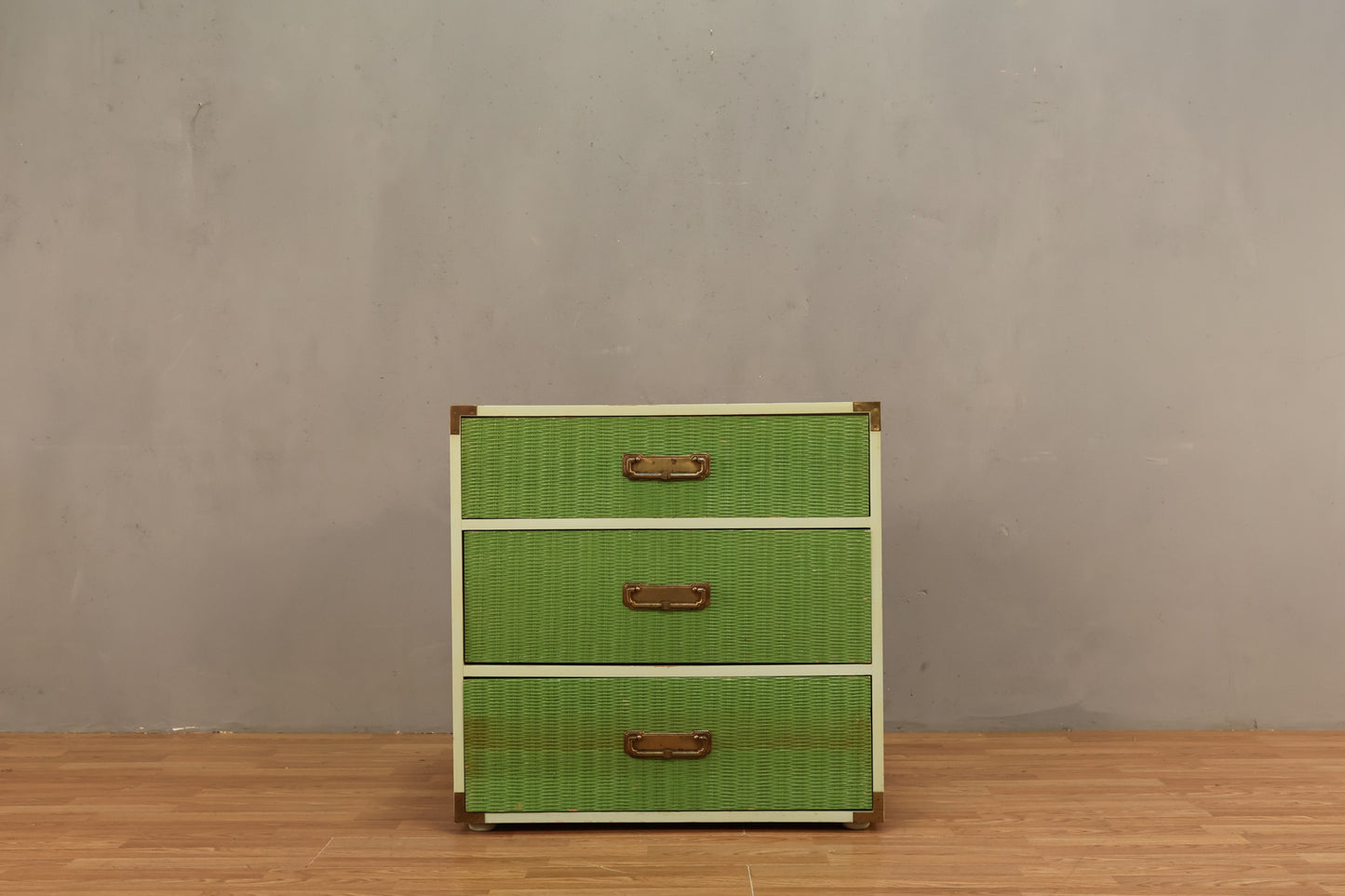 Limeade Campaign 3-Drawer Commode