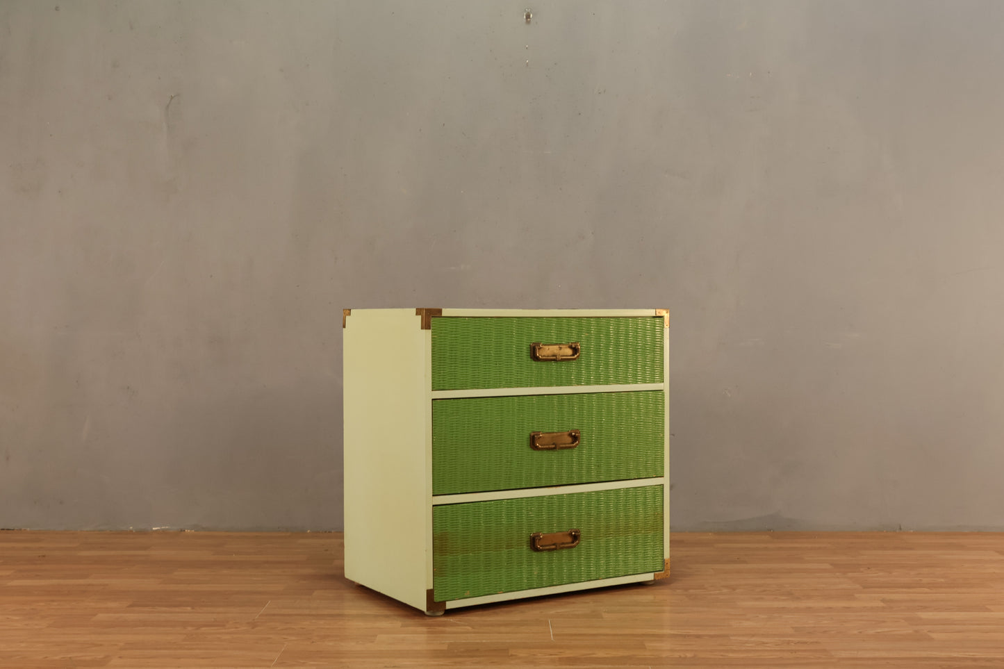 Limeade Campaign 3-Drawer Commode