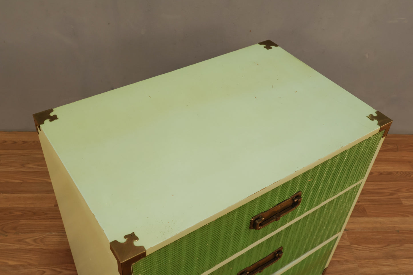 Limeade Campaign 3-Drawer Commode