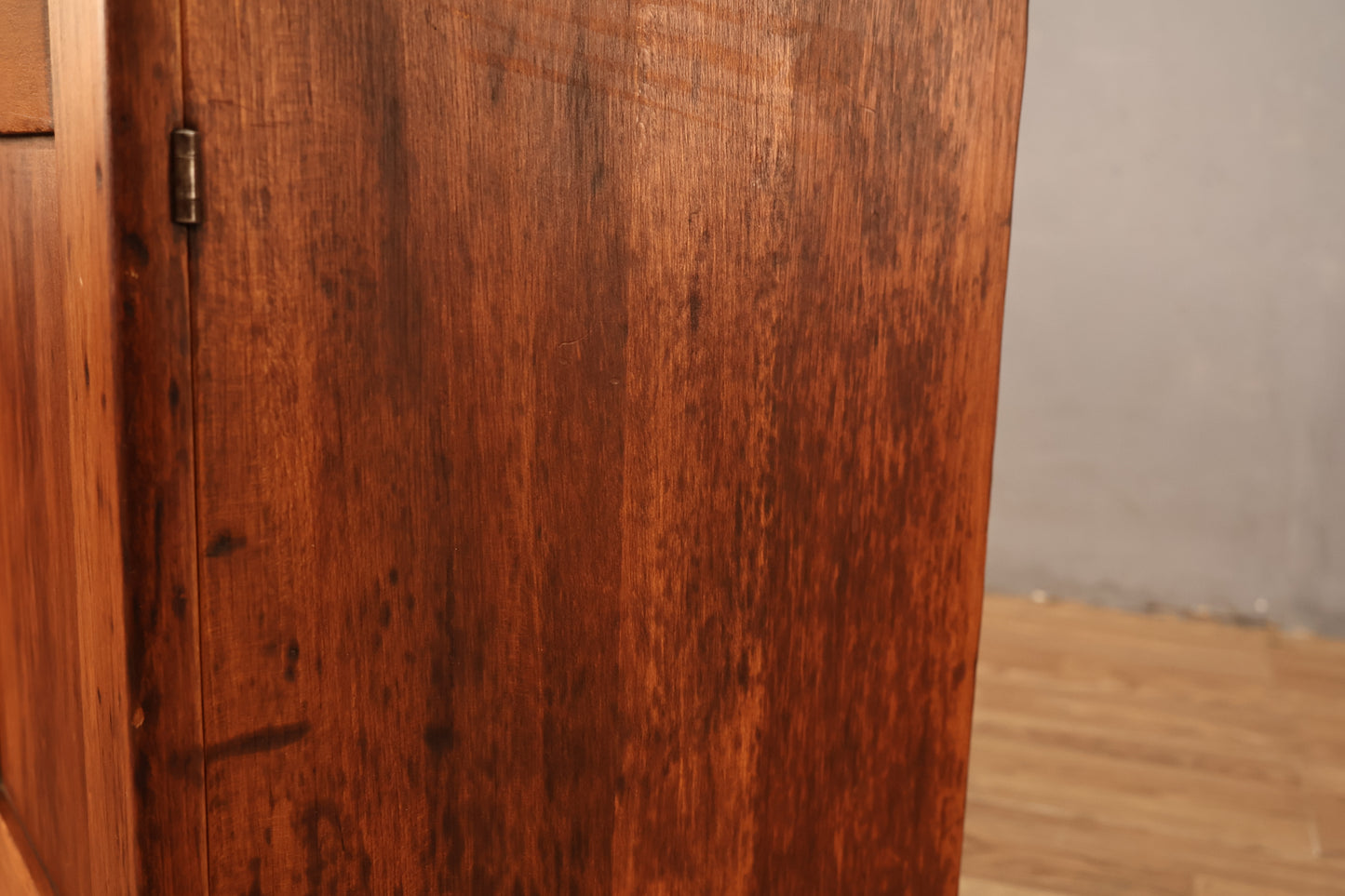 Compact 1800s Pine Cabinet