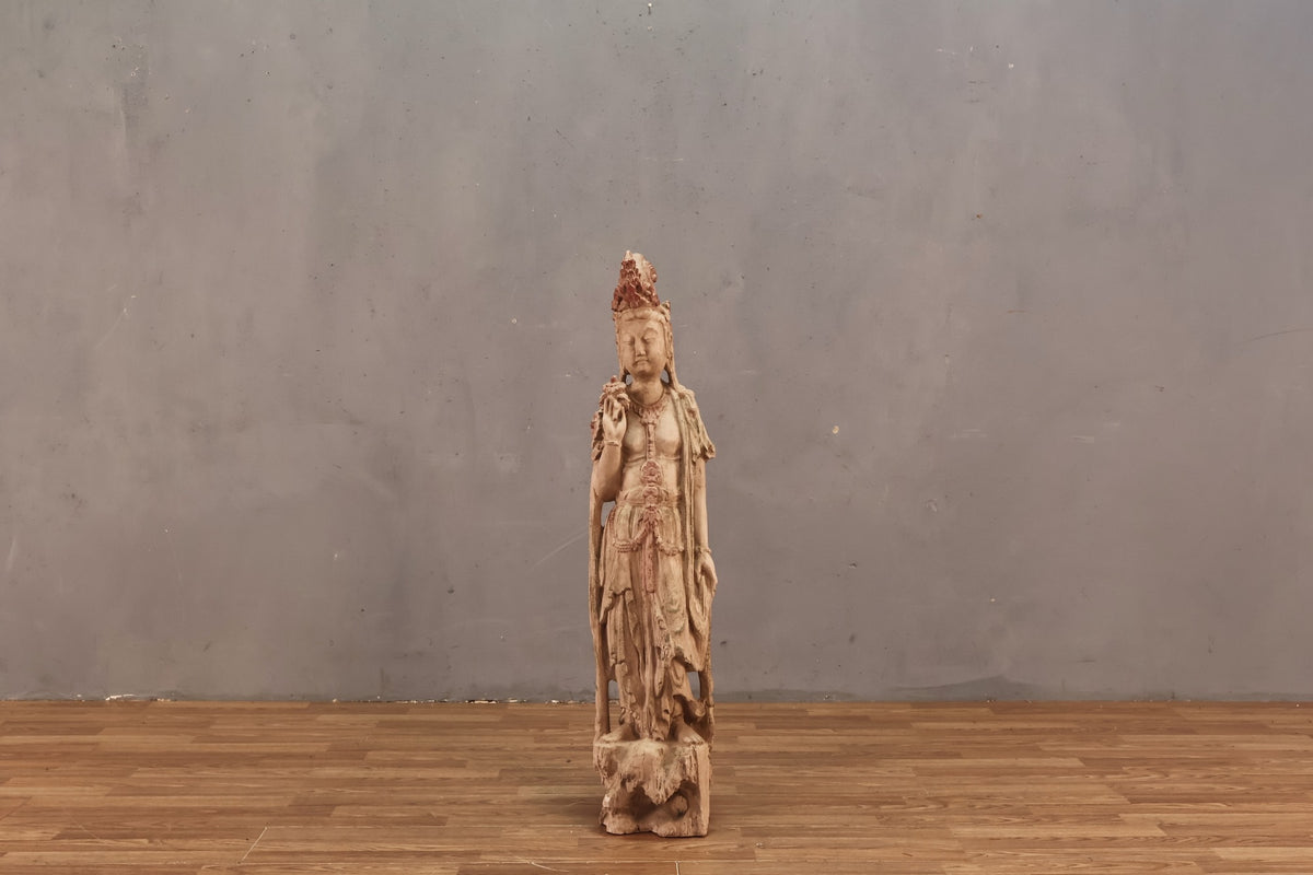 Tall Guanyin Sculpture - ONLINE ONLY