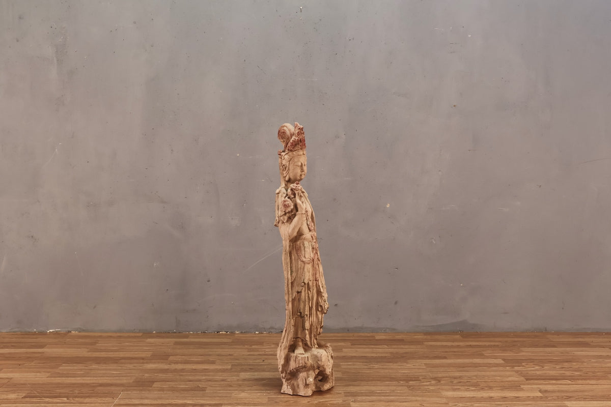 Tall Guanyin Sculpture - ONLINE ONLY