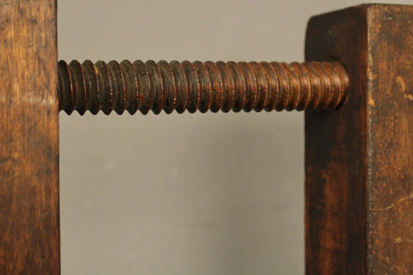 Large Antique Woodworking Clamp A