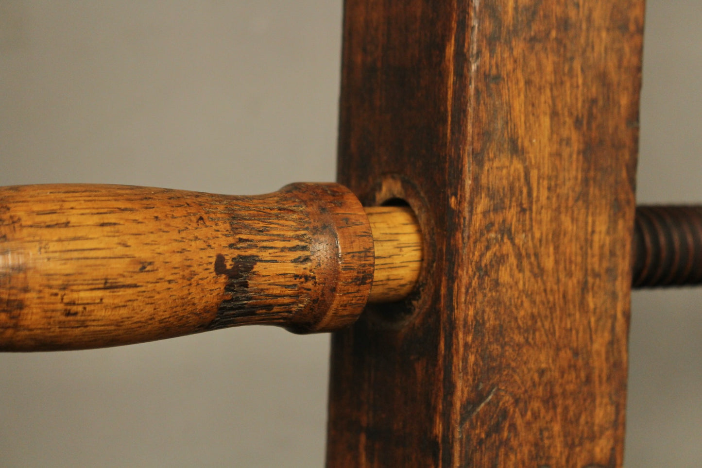 Large Antique Woodworking Clamp A