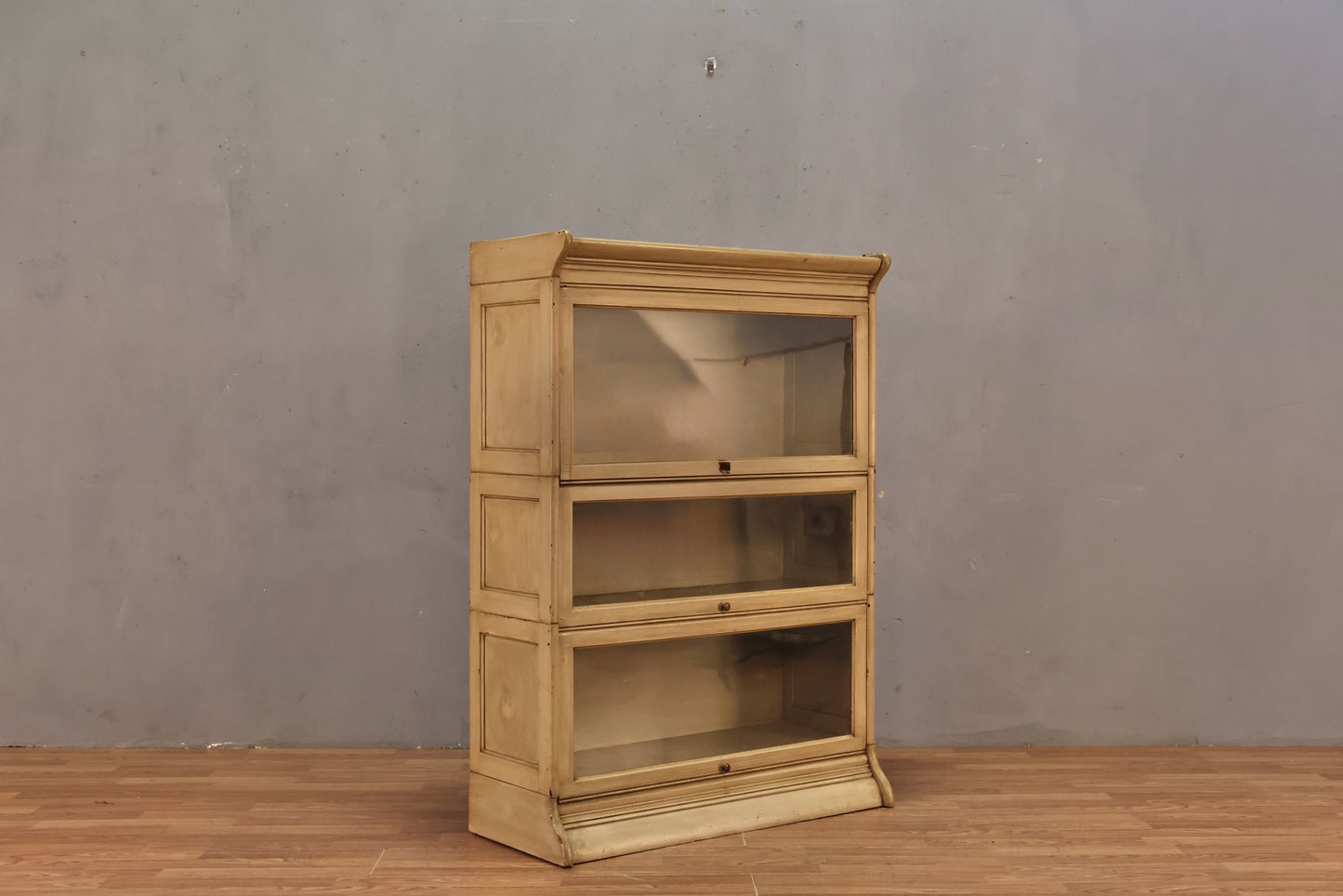 Grand Rapids Pistachio 3-Tier Barrister Bookcase