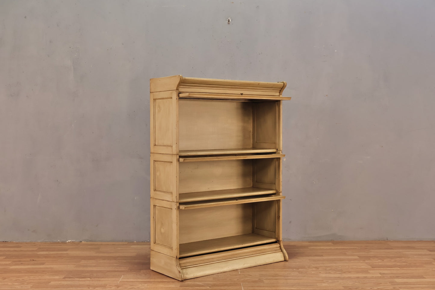 Grand Rapids Pistachio 3-Tier Barrister Bookcase