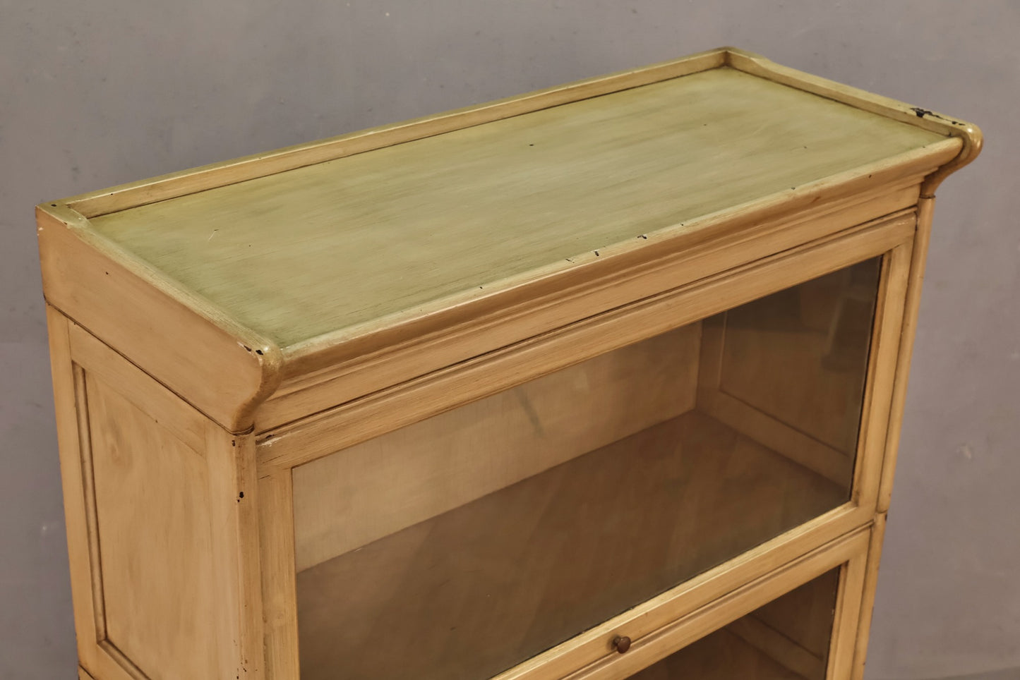 Grand Rapids Pistachio 3-Tier Barrister Bookcase