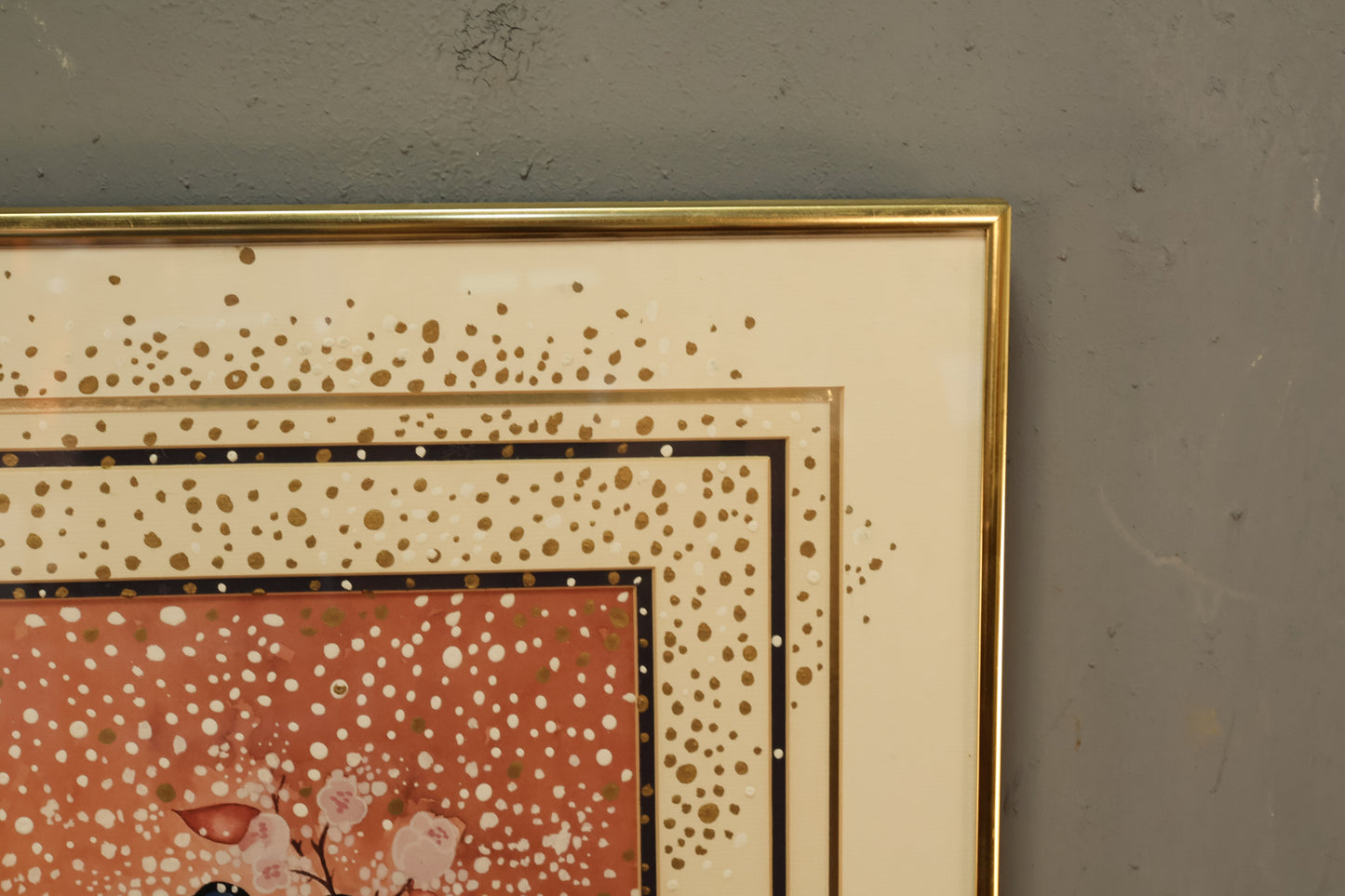 "Cherry Blossoms" Lithograph - ONLINE ONLY