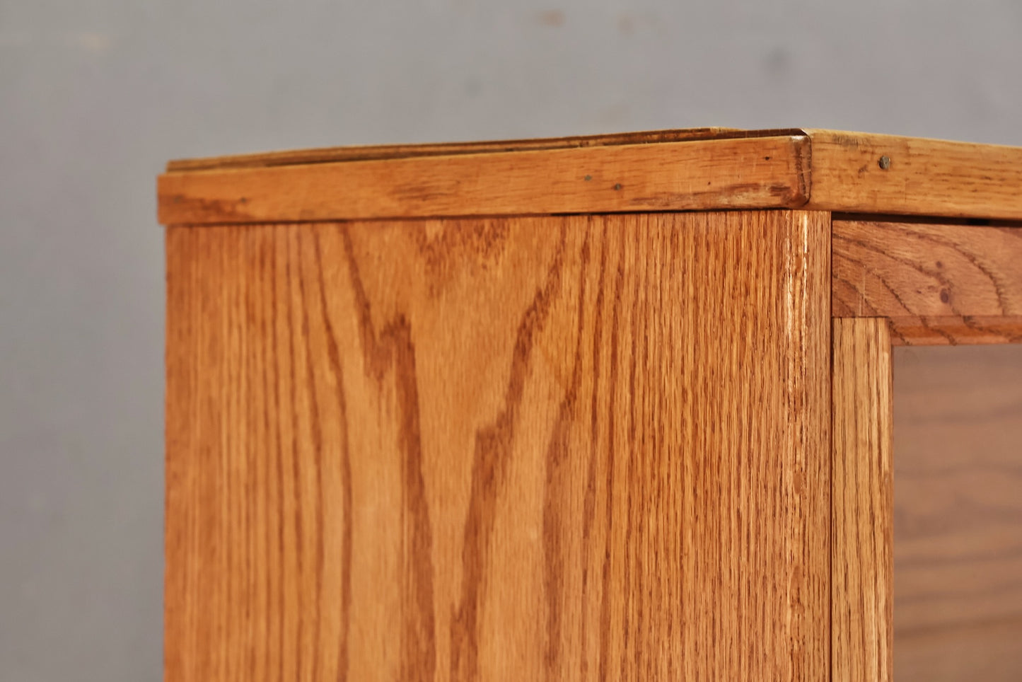 Blonde Oak 4-Tier Barrister Bookcase Y