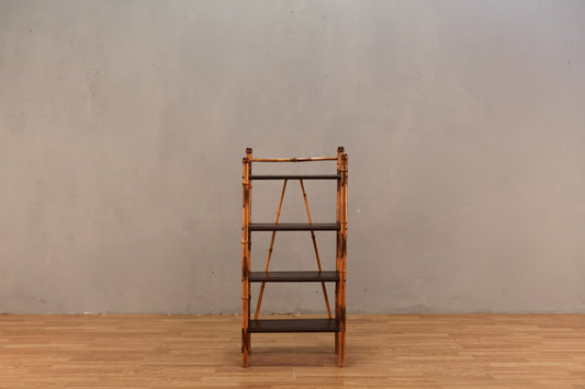 Slim 4-Tier Bamboo Shelf