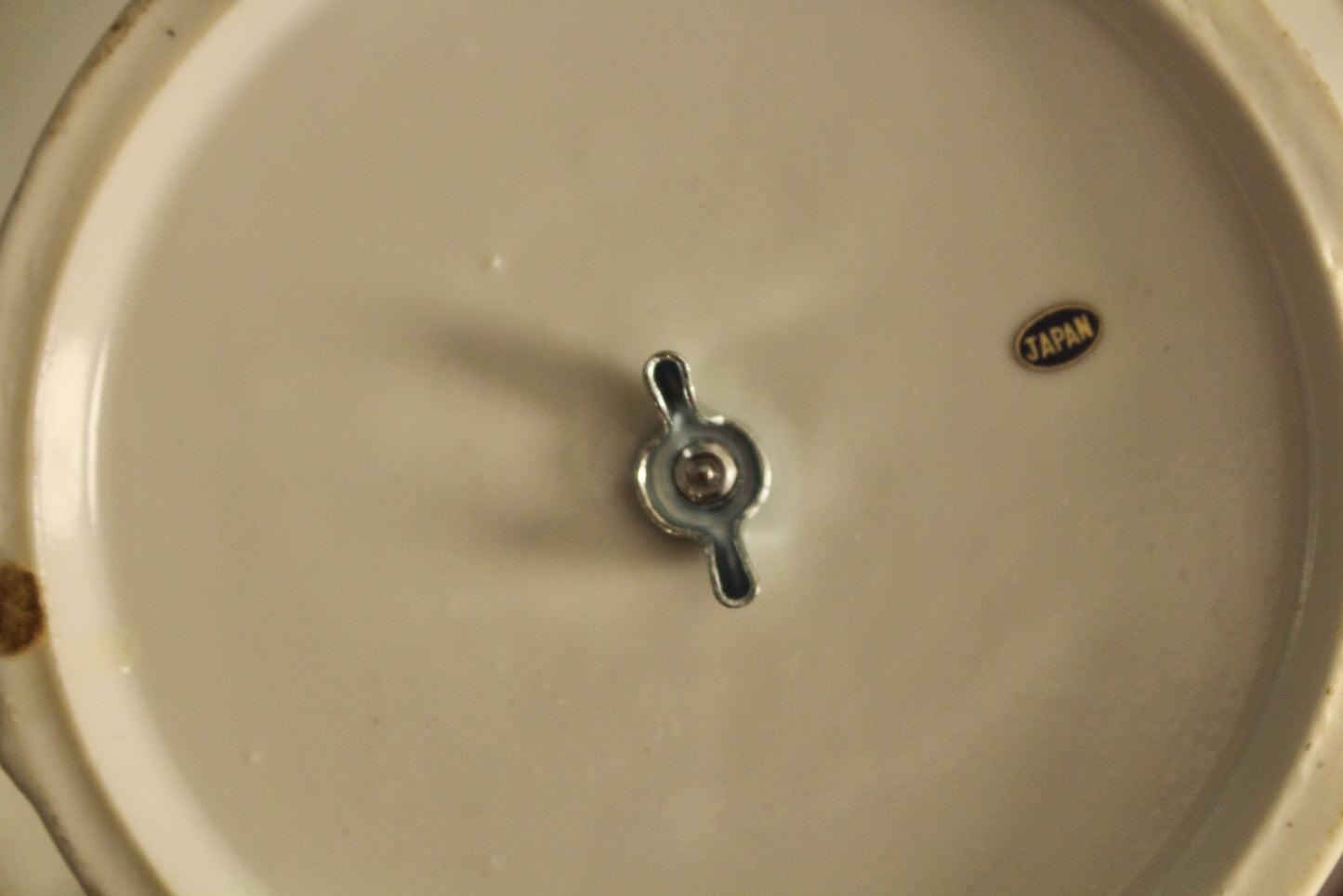 Porcelain Floral Vanity Mirror