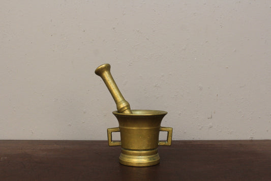 Classic Brass Mortar & Pestle