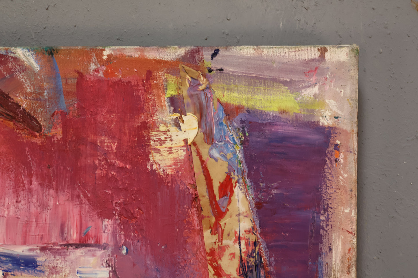 Large "Belly Dancer" Abstract Painting