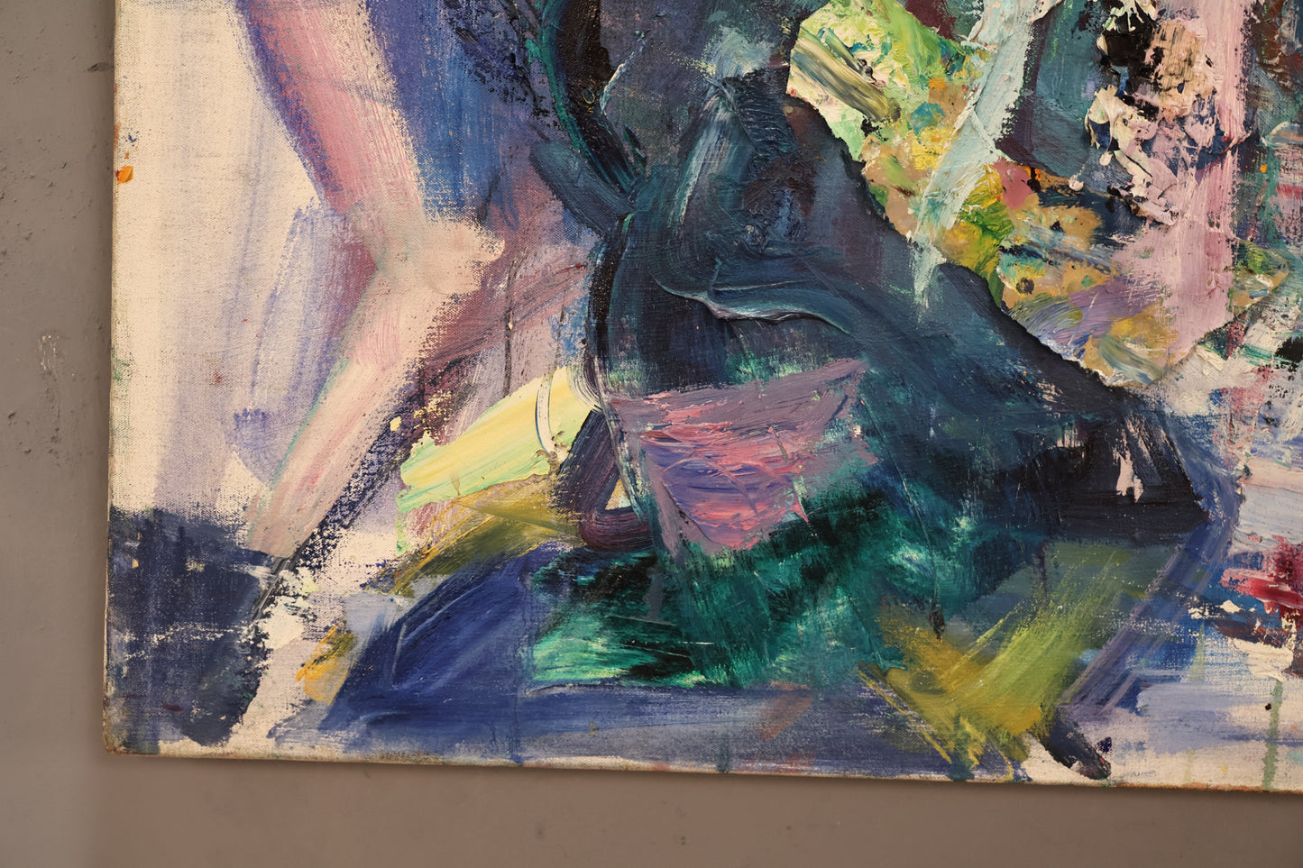 Large "Belly Dancer" Abstract Painting