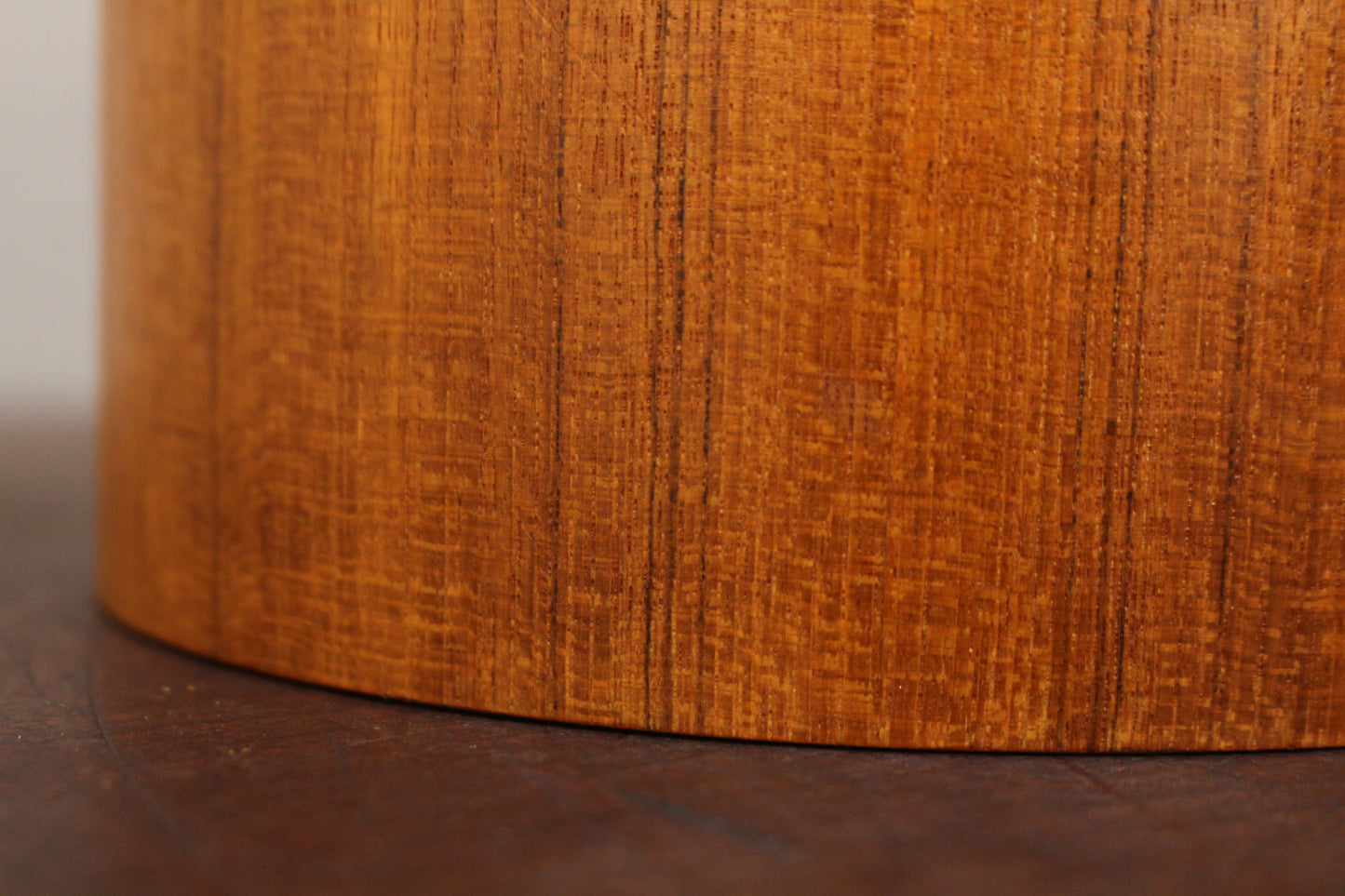 Teak & Brass Ice Bucket