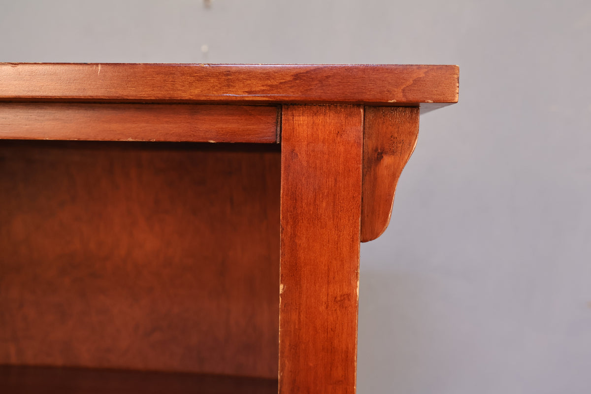 Country Wooden 6-Tier Bookshelf