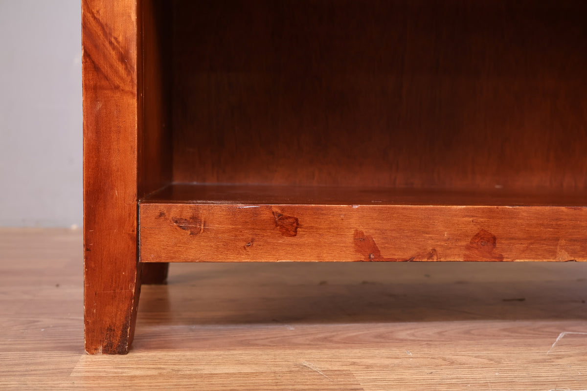 Country Wooden 6-Tier Bookshelf