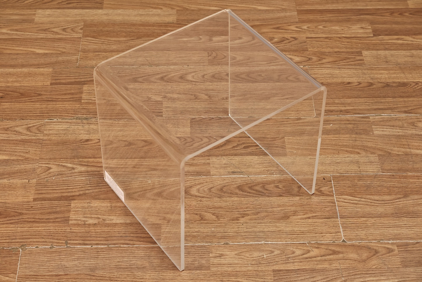 Petite Lucite Waterfall Side Table - ONLINE ONLY