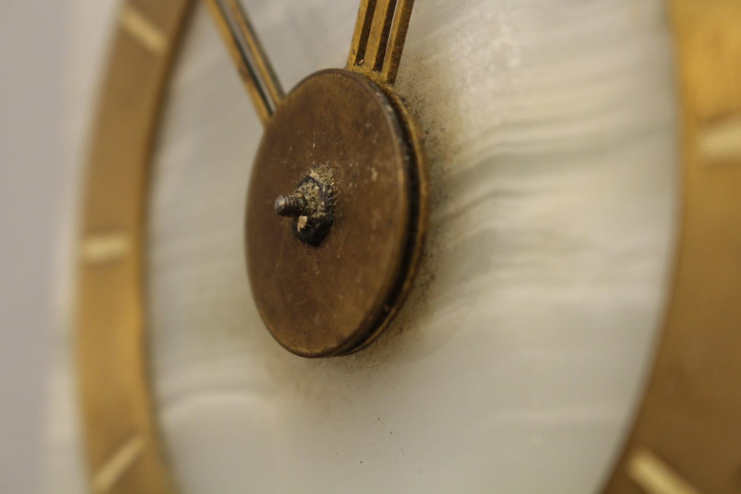 Small 1930s Prop Marble Clock