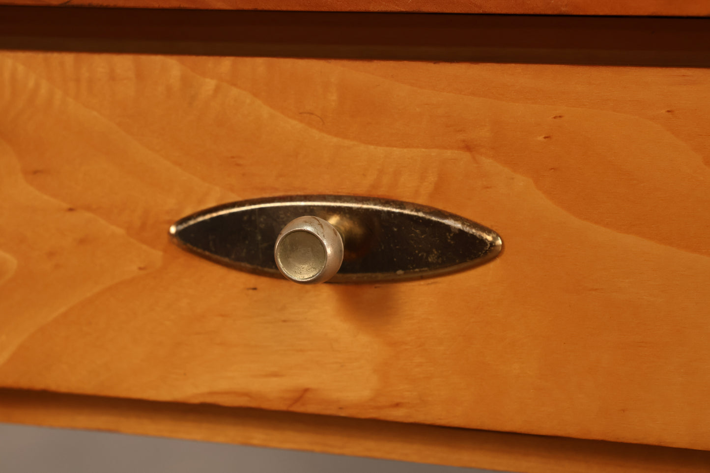 Simple Pine 1-Drawer Corner Desk