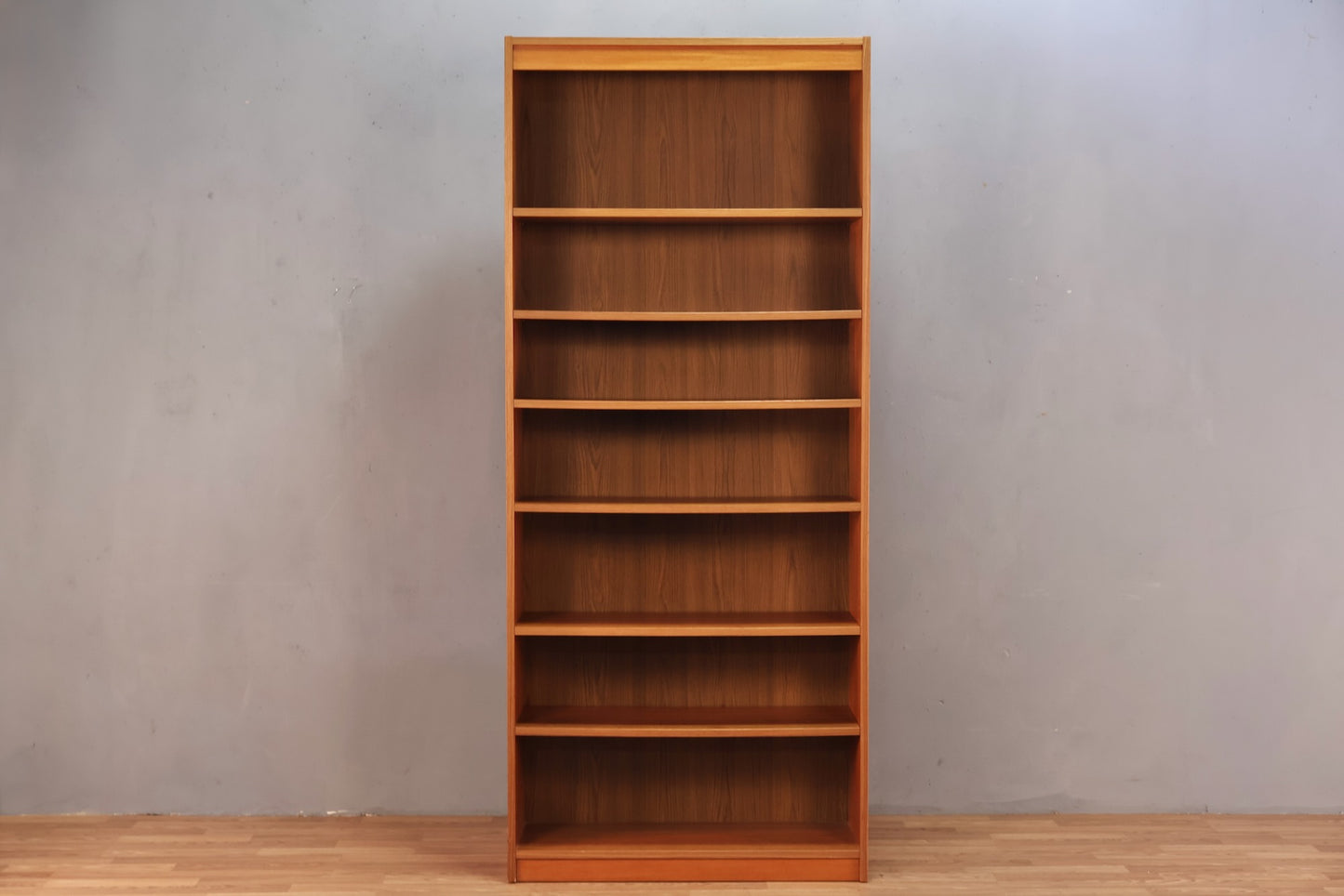 Teak 7-Tier Bookshelf - ONLINE ONLY