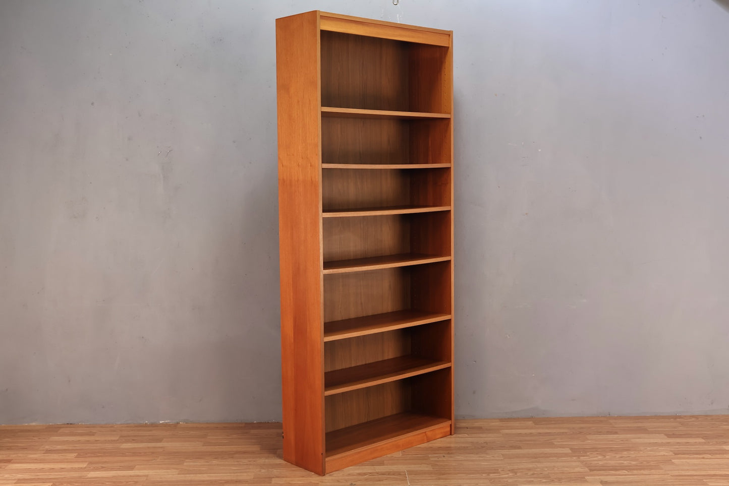 Teak 7-Tier Bookshelf - ONLINE ONLY