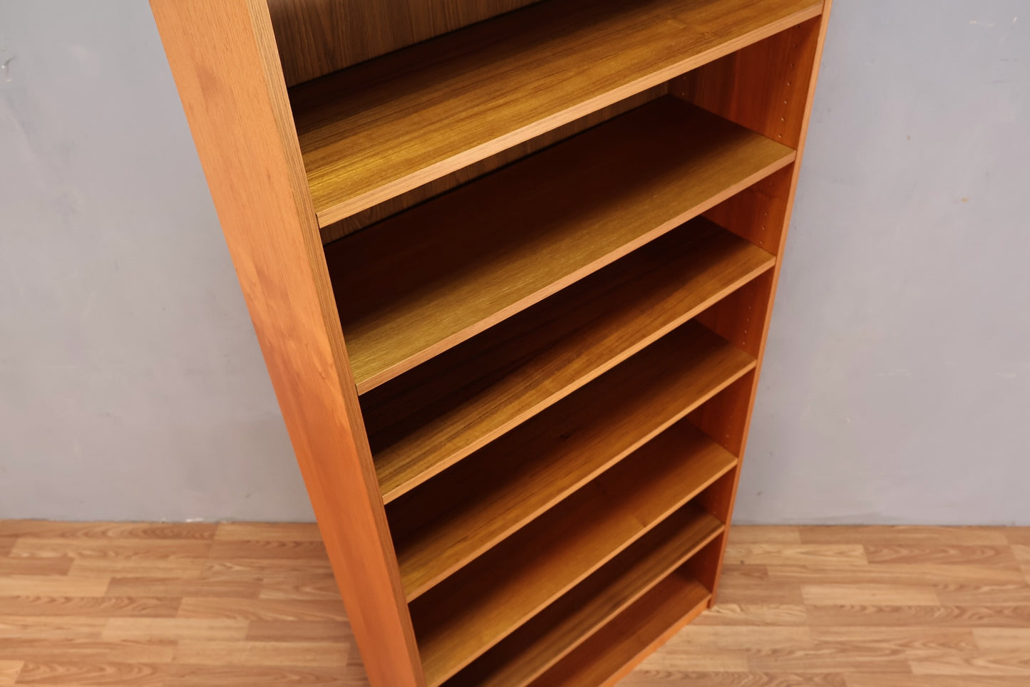 Teak 7-Tier Bookshelf - ONLINE ONLY