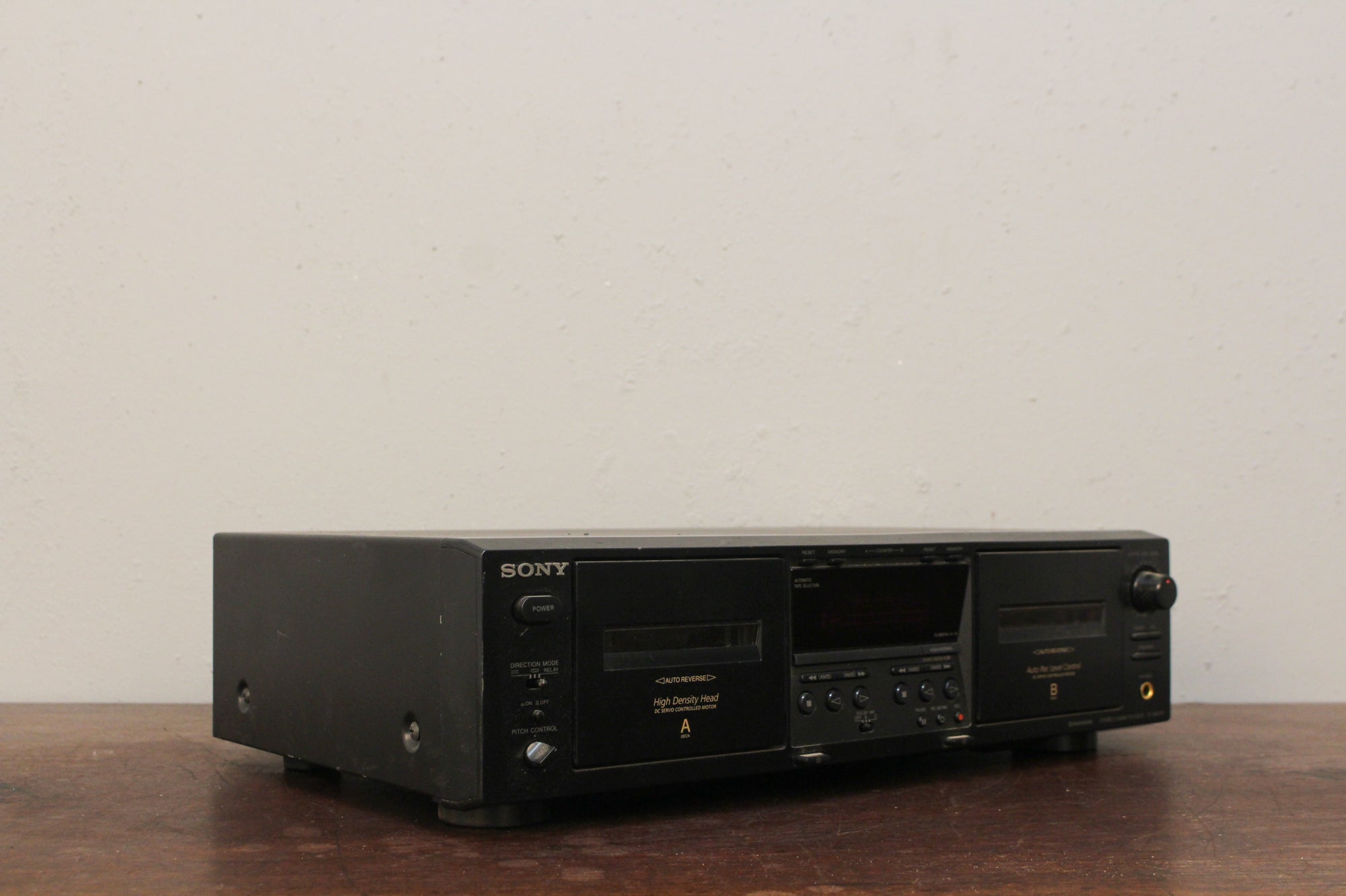 Sony Dual Cassette Deck – Furnish Green
