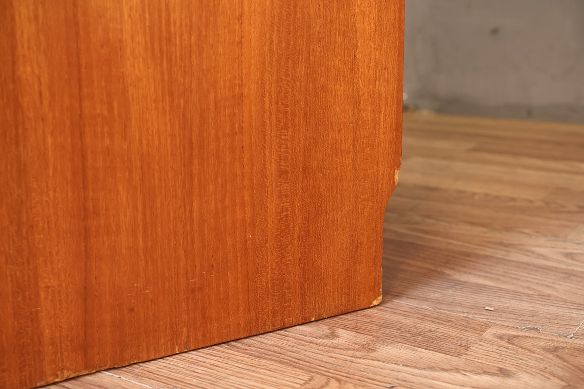 Danish Teak Sliding-Door Cabinet