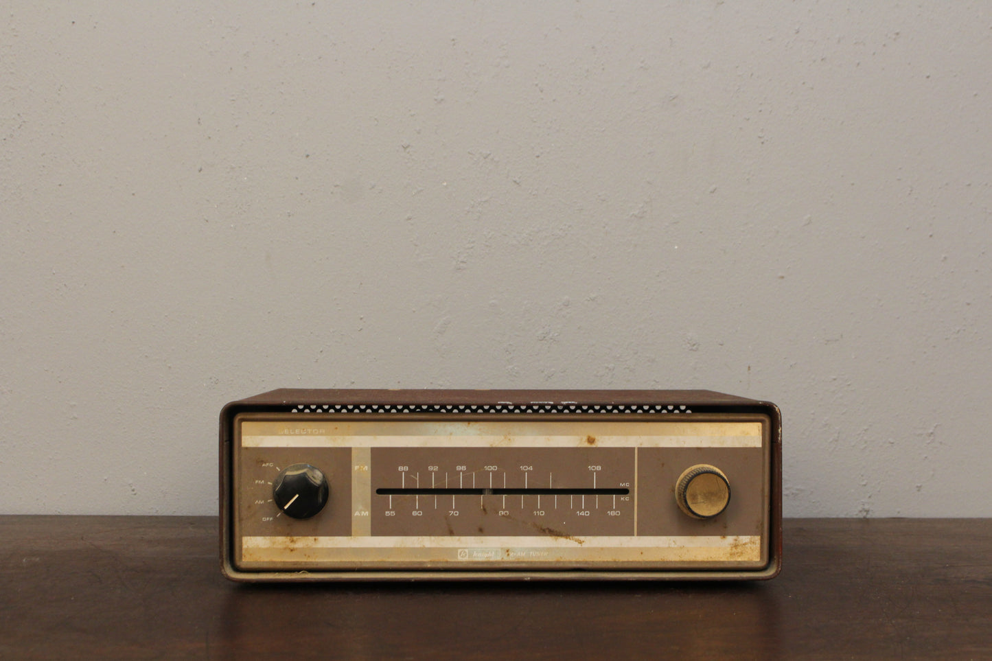 Prop 1960s Allied Radio Knight Tube Tuner