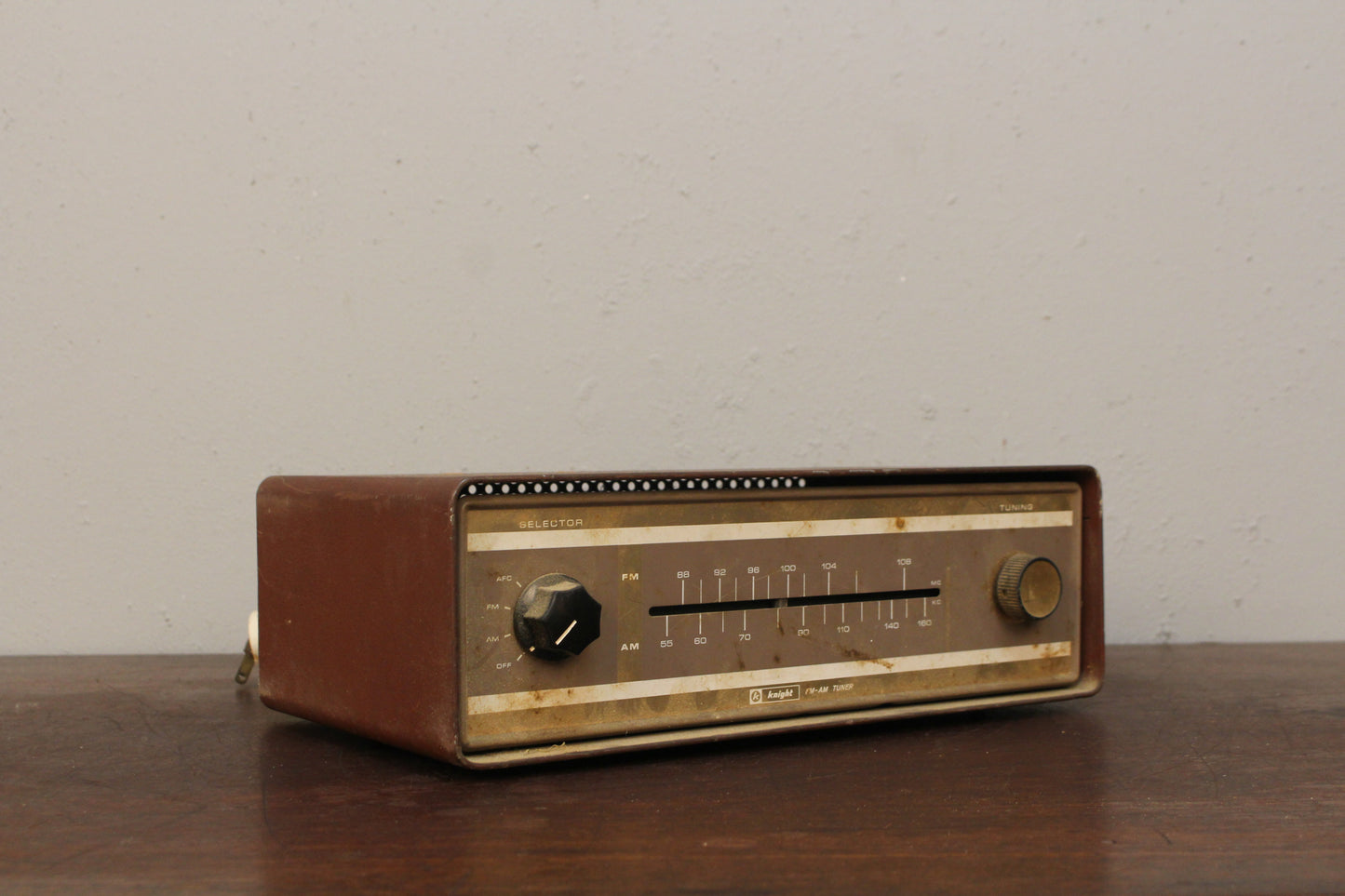Prop 1960s Allied Radio Knight Tube Tuner