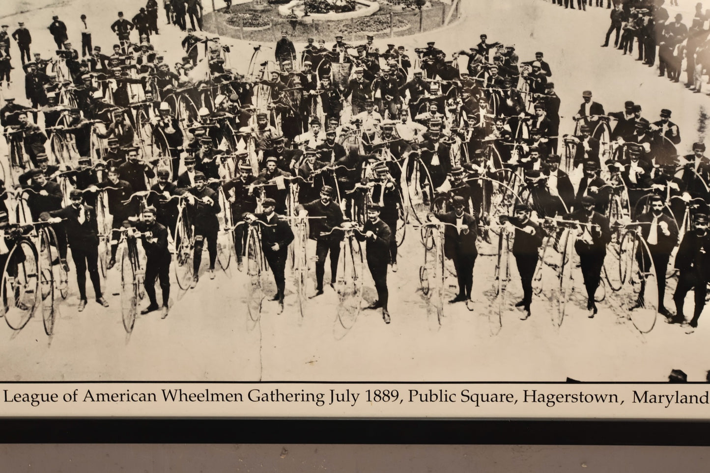 "Wheelmen Gathering" Framed Photo Print - ONLINE ONLY