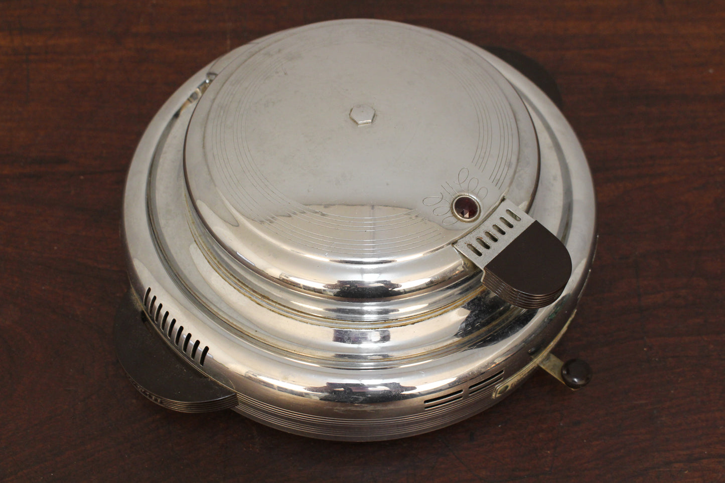 Prop Art Deco Waffle Iron