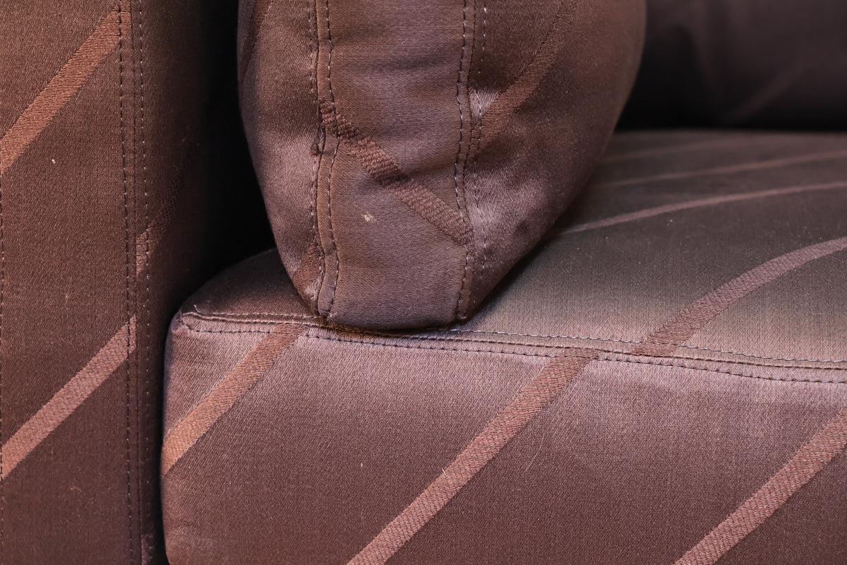 Drexel 1980s Sateen Sofa - ONLINE ONLY